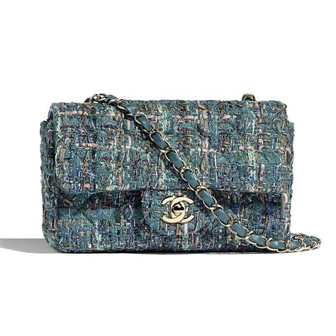 chanel bags blue 2013|Chanel blue fabric bag.